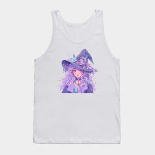 Pastel Goth Kawaii Witch Tank Top